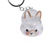 Maxbell Rabbit Keychain Multifunctional Compact Unique Rabbit Memorial Gift Souvenir Style A