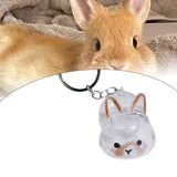 Maxbell Rabbit Keychain Multifunctional Compact Unique Rabbit Memorial Gift Souvenir Style A