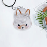 Maxbell Rabbit Keychain Multifunctional Compact Unique Rabbit Memorial Gift Souvenir Style A