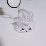 Maxbell Rabbit Keychain Multifunctional Compact Unique Rabbit Memorial Gift Souvenir Style B