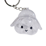 Maxbell Rabbit Keychain Multifunctional Compact Unique Rabbit Memorial Gift Souvenir Style C