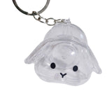 Maxbell Rabbit Keychain Multifunctional Compact Unique Rabbit Memorial Gift Souvenir Style C