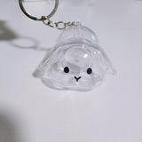 Maxbell Rabbit Keychain Multifunctional Compact Unique Rabbit Memorial Gift Souvenir Style C