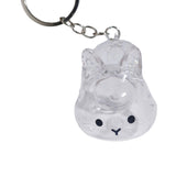 Maxbell Rabbit Keychain Multifunctional Compact Unique Rabbit Memorial Gift Souvenir Style D