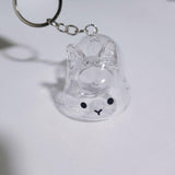 Maxbell Rabbit Keychain Multifunctional Compact Unique Rabbit Memorial Gift Souvenir Style D