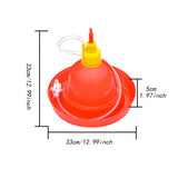 Maxbell Automatic Poultry Drinker Waterer Farm Chicken Water Drinking Bowl for Birds