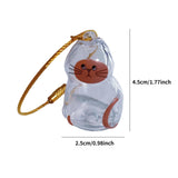 Maxbell Pet Hair Memorial Bottle Remembrance Gift Cute Pendant Cat Hair Keepsake Jar 2.5cmx4.5cm