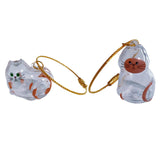 Maxbell Pet Hair Memorial Bottle Remembrance Gift Cute Pendant Cat Hair Keepsake Jar 2.5cmx4.5cm