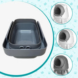 Maxbell Self Cleaning Cat Litter Box Waste Bin Repair Parts Pet Supplies Replacement