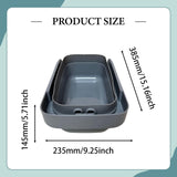 Maxbell Self Cleaning Cat Litter Box Waste Bin Repair Parts Pet Supplies Replacement