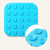 Maxbell 2Pcs Dog Slow Feeder Pad Food Dispenser Pad for Bathing Small and Large Dogs violet and blue