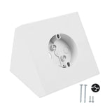 Maxbell Ceiling Fan Box Stable White Sturdy Supports Fan Adjustable Fan Mounting Box