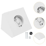Maxbell Ceiling Fan Box Stable White Sturdy Supports Fan Adjustable Fan Mounting Box