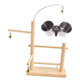 Maxbell Parrot Playstand Parrot Perch Bird Playground for Cage Activity Conure Finch