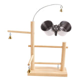 Maxbell Parrot Playstand Parrot Perch Bird Playground for Cage Activity Conure Finch