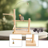Maxbell Parrot Playstand Parrot Perch Bird Playground for Cage Activity Conure Finch