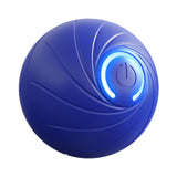 Maxbell Smart Bouncing Ball Electronic Interactive Toy for Biting Exercise Cats Dogs Blue