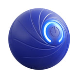 Maxbell Smart Bouncing Ball Electronic Interactive Toy for Biting Exercise Cats Dogs Blue