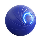 Maxbell Smart Bouncing Ball Electronic Interactive Toy for Biting Exercise Cats Dogs Blue