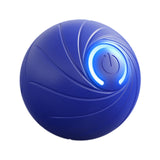 Maxbell Smart Bouncing Ball Electronic Interactive Toy for Biting Exercise Cats Dogs Blue