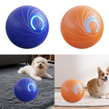 Maxbell Smart Bouncing Ball Electronic Interactive Toy for Biting Exercise Cats Dogs Blue