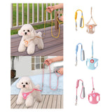 Maxbell Dog Harness with Leash Set Practical Sturdy Pet Training Adjustable Yellow