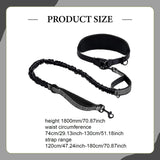 Maxbell Hands Free Dog Leash Waist Leash for Dog Walking for Walking Hiking Training