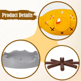 Maxbell Interactive Cat Toy Slow Feeder Cat Bowl for Indoor Cats Kittens IQ Training