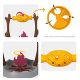 Maxbell Interactive Cat Toy Slow Feeder Cat Bowl for Indoor Cats Kittens IQ Training