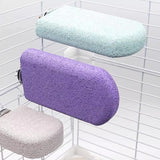 Maxbell Parrot Stand Beak Grinding Stone Nail Trims Bird Perch Platform Light Blue