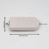 Maxbell Parrot Stand Beak Grinding Stone Nail Trims Bird Perch Platform Gray