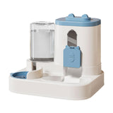 Maxbell Automatic Pet Feeder and Waterer for Indoor Cats and Small Dogs Puppy Kitten Blue