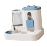 Maxbell Automatic Pet Feeder and Waterer for Indoor Cats and Small Dogs Puppy Kitten Blue