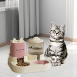 Maxbell Automatic Pet Feeder Anti Slip Base Feeding Station Removable Food Dispenser