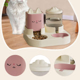 Maxbell Automatic Pet Feeder Anti Slip Base Feeding Station Removable Food Dispenser