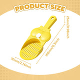 Maxbell Hamster Litter Scoop Portable Litter Scooper for Guinea Reptile Sandbath Box