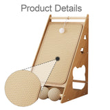 Maxbell Cat Scratcher Toy with Ball Playing Pet Claw Sharpening Furniture Protection