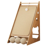 Maxbell Cat Scratcher Toy with Ball Playing Pet Claw Sharpening Furniture Protection
