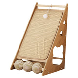 Maxbell Cat Scratcher Toy with Ball Playing Pet Claw Sharpening Furniture Protection
