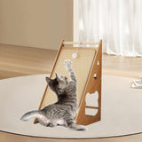Maxbell Cat Scratcher Toy with Ball Playing Pet Claw Sharpening Furniture Protection