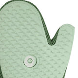 Maxbell Pet Grooming Glove with Spray Comb Efficient Right Hand Detangling Pin Brush Green