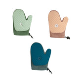 Maxbell Pet Grooming Glove with Spray Comb Efficient Right Hand Detangling Pin Brush Green