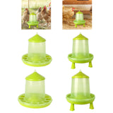 Maxbell Poultry Feeder Food Feeding Bucket No Waste Rooster Chicken Feeder Style A