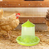 Maxbell Poultry Feeder Food Feeding Bucket No Waste Rooster Chicken Feeder Style A