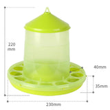 Maxbell Poultry Feeder Food Feeding Bucket No Waste Rooster Chicken Feeder Style A