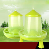 Maxbell Poultry Feeder Food Feeding Bucket No Waste Rooster Chicken Feeder Style A