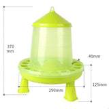 Maxbell Poultry Feeder Food Feeding Bucket No Waste Rooster Chicken Feeder Style B