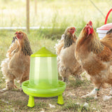 Maxbell Poultry Feeder Food Feeding Bucket No Waste Rooster Chicken Feeder Style C