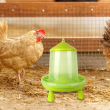 Maxbell Poultry Feeder Food Feeding Bucket No Waste Rooster Chicken Feeder Style C