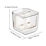 Maxbell Automatic Parrot Feeder Storage Food Dispenser for Small Birds Budgies Finch